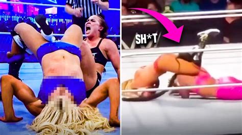 7 Most Embarrassing Moments In Wwe Caught On Live Tv Youtube