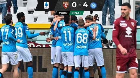 Hirving Lozano Juega En Triunfo De Napoli Por 4 0 Contra Torino TUDN