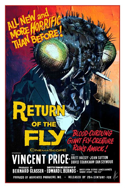 Return Of The Fly | Poster By Joel