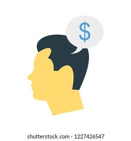 bubble dollar avatar stock vector royalty   shutterstock