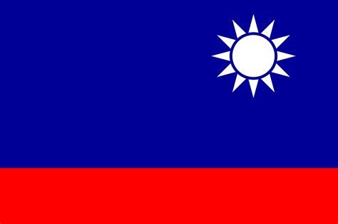 Republic of China (Taiwan) flag taken literally : r/vexillology