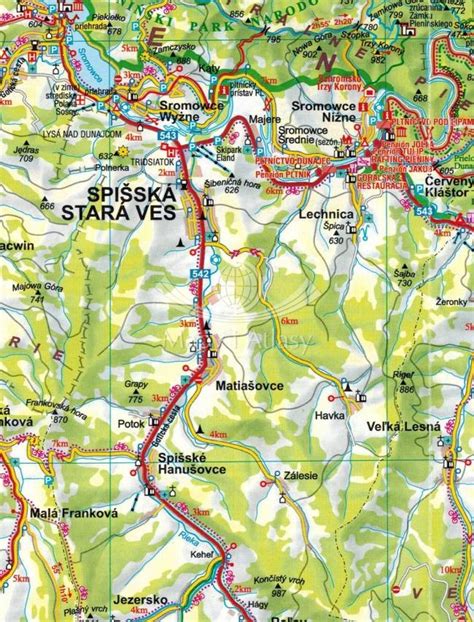 Tatry I Spisz Sk Adana Mapa Turystyczna Tatra Plan