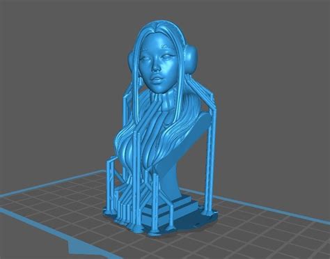 Girl Bust 3d Model 3d Printable Cgtrader