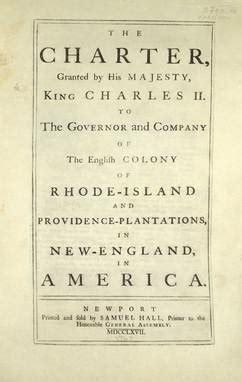 Government - Rhode Island Colony