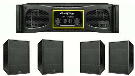 Dynatech Hp Power Amplifier Public Address System At Rs Pa