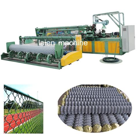 Plc Automatic Double Wire Chain Link Fence Making Machine China Chain