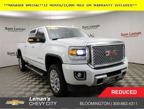 Pre Owned 2016 Gmc Sierra 2500hd Denali 4d Crew Cab In Bloomington