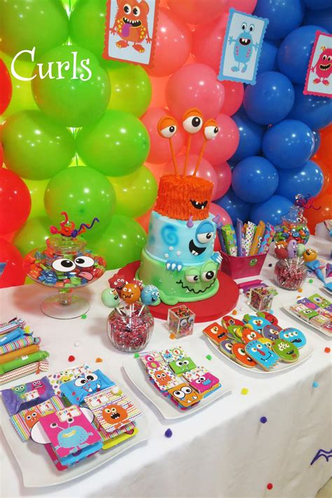 Monsters Birthday Party Ideas | Photo 1 of 25 | Catch My Party