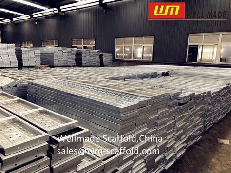 Scaffolding Metal Deck X Mm To Indonesia Steel Planks Scaffold