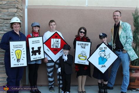 Monopoly Family Costume