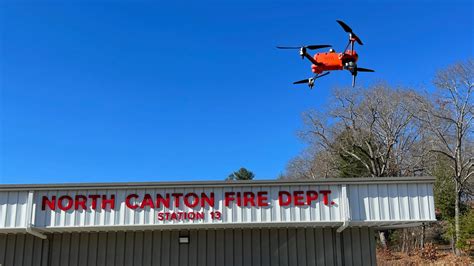 Fire Department Adds Drones For Enhanced Firefighting Rescue Missions