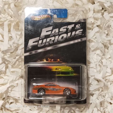 Jual Hotwheels Toyota Supra Mk4 Orange Wing Silver Variant Fast Furious Hw Fnf Ff Hot Wheels Omm