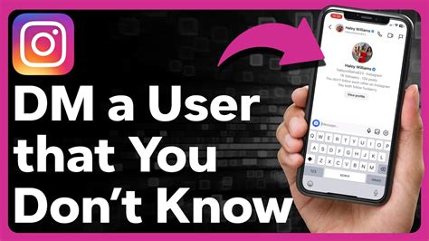 How To Dm Someone On Instagram That You Don T Know Youtube