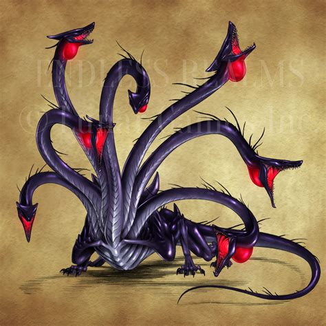 Endless Realms Bestiary Hydra By Jocarra On Deviantart