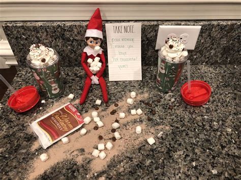 Elf Made Hot Chocolate Hot Chocolate Elf Elf On The Shelf
