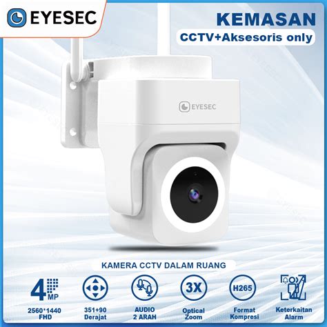 Eyesec Cctv Outdoor Mp Fhd Waterproof Full Color Wireless Wifi Kamera