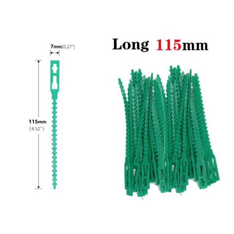 Tuteur lien attache Attache de plante en plastique réglable 11 13