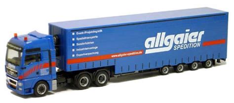 Herpa Modell Lkw F R Allgaier Spedition Neu Ulm