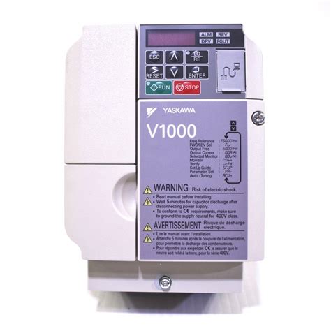 Yaskawa Compact Ac Drive V1000 Series Cimr Vb4a0002 400v 3phase