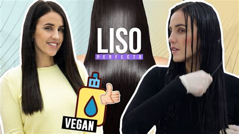 Pelo Liso En Casa Alisado Vegetal Vegliss Youtube