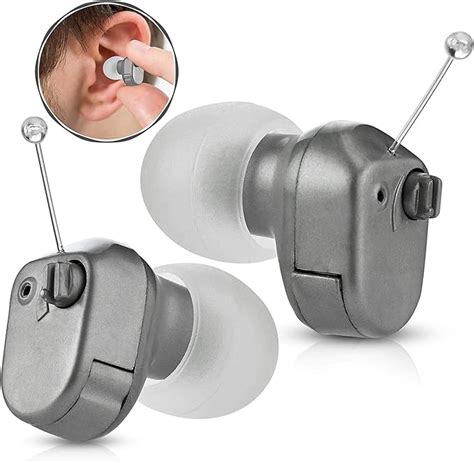 Digital Hearing Amplifier In The Canal Itc Pair Of In Ear Sound Amplification