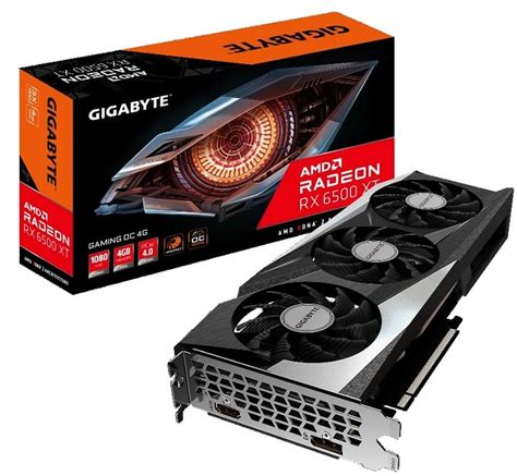 Gigabyte presenta las tarjetas gráficas AMD Radeon RX 6500 XT