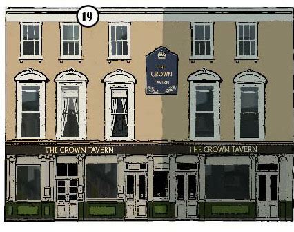 The Crown Tavern in London's Clerkenwell