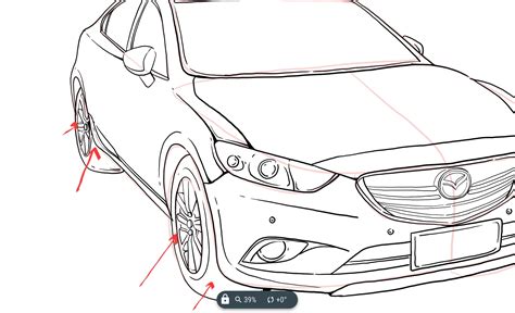 Cara Menggambar Masda 6 Mobil Patwal Polisi Digiblon