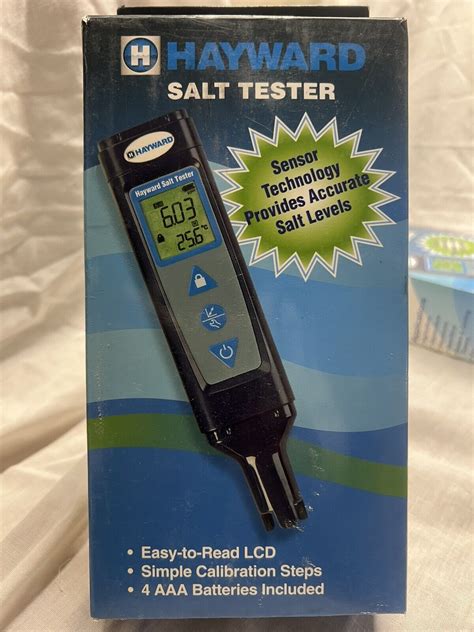 Hayward Digital Handheld Salt Meter Glx Saltmeter Salt Tester