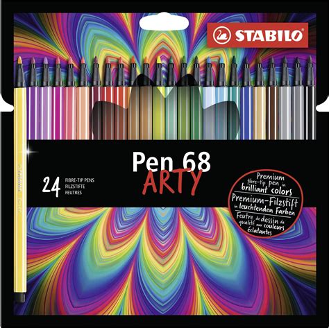 Premium Fibre Tip Pen Stabilo Pen Arty Pack Of Assorted