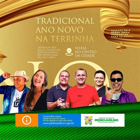 Prefeitura De Pedro Avelino FESTA DE ANO NOVO