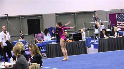 Anastasia Webb Floor 2014 Elite Qualifier San Diego Youtube