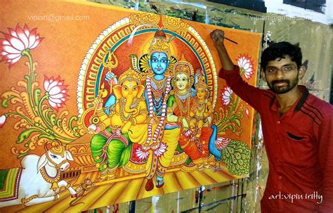 Top Renowned Kerala Mural Artists And Their Paintings Themeloader