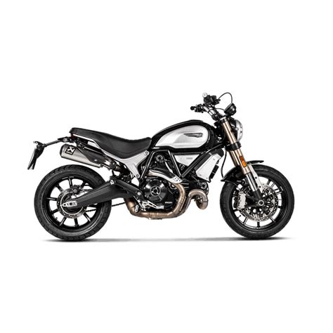 Akrapovic Slip On Titanium Ce Ducati Scrambler S D So Hbfgt