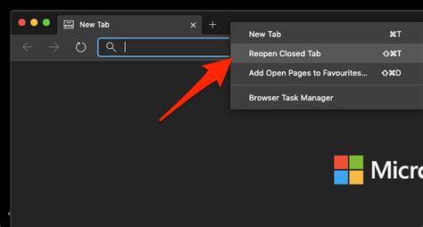 How To Reopen Recently Closed Tabs In Edge Computer