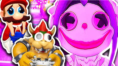 🧸🎀 Escape Evil Doll House With Mario 🌸 Bowser Plays Roblox Escape Evil