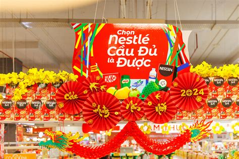 Tết Giáp Thìn Cùng Nestlé Việt Nam Cầu Đủ Là Được”