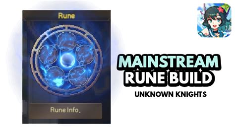 Rune Build Untuk Pemula Unknown Knights Pixel Rpg Youtube