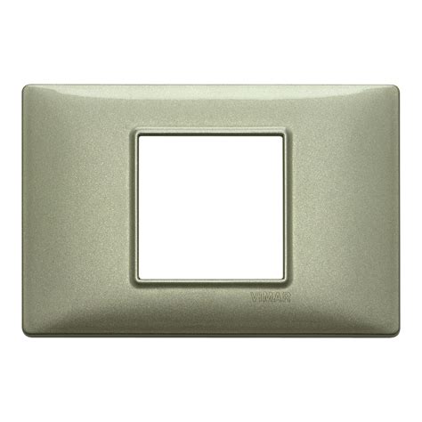 Placca Vimar Plana Moduli Verde Leroy Merlin