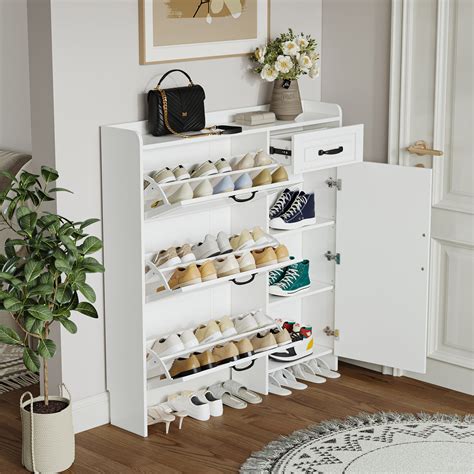 Wildon Home Pair Flip Down Shoe Storage Wayfair