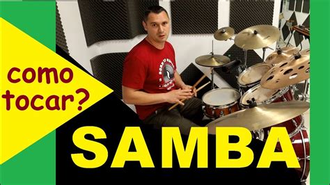 Como tocar Samba en la Batería YouTube