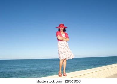 Portrait Sexy Attractive Mature Woman Dressed Stock Photo 129663053 Shutterstock