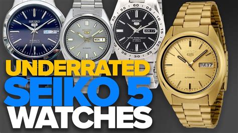 Underrated Seiko 5 Watches 60 150 Youtube