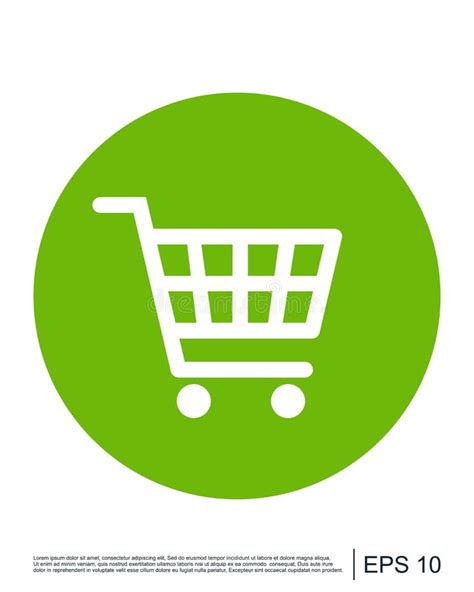 Icono Del Carrito De Compras Para Aplicaciones Y Sitios Web Ilustraci N