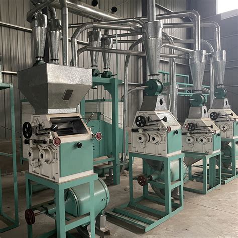 Commercial 5 Ton Corn Maize Grinding Machine Maize Milling Machine