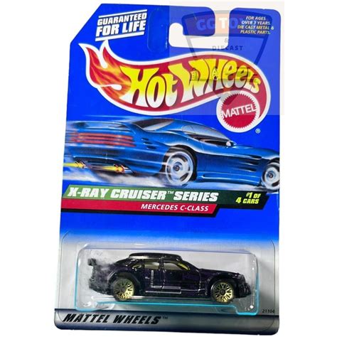 Jual Hotwheels Hot Wheels Bluecard Mercedes C CLass Hitam Xray Series Shopee Indonesia