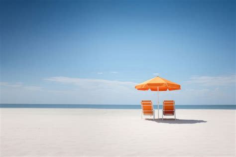 Lounge chairs beach umbrella outdoors. | Free Photo - rawpixel