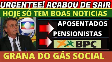 Acabou De Chegar So Noticia Boa Para Os Aposentados Do Inss E