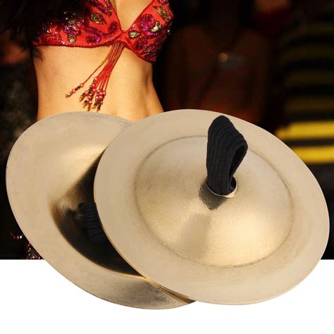 Chiciris Finger Cymbal Belly Dance Finger Cymbal Brass Zills Musical