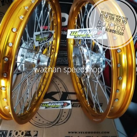 Jual Velg Sepaket Cb R Sonic Mega Pro Velg Tdr Ruji Tdr Tromol